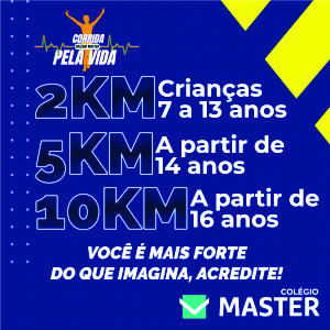 Corrida Pela Vida - Colégio Master